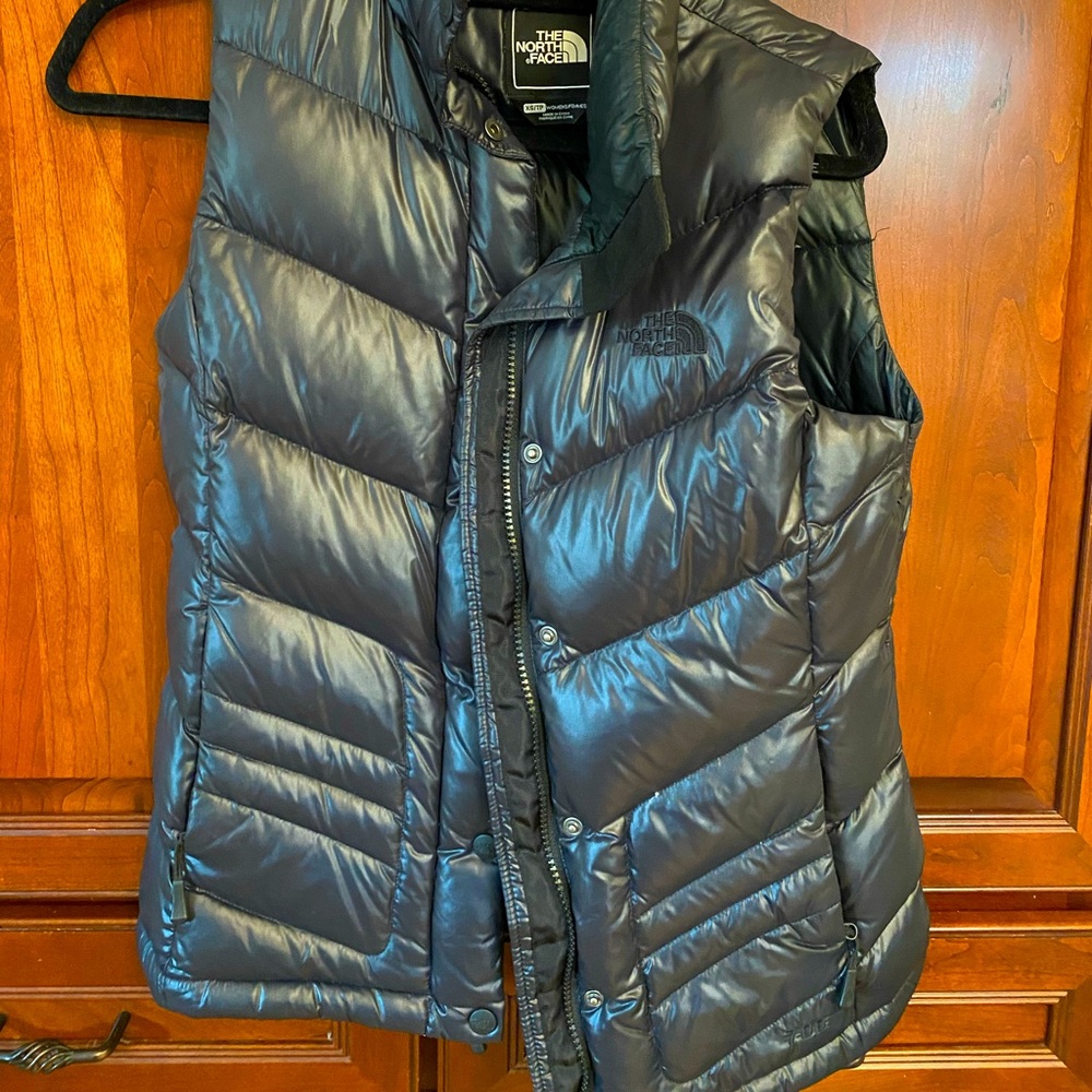 The Northface black puffer vest